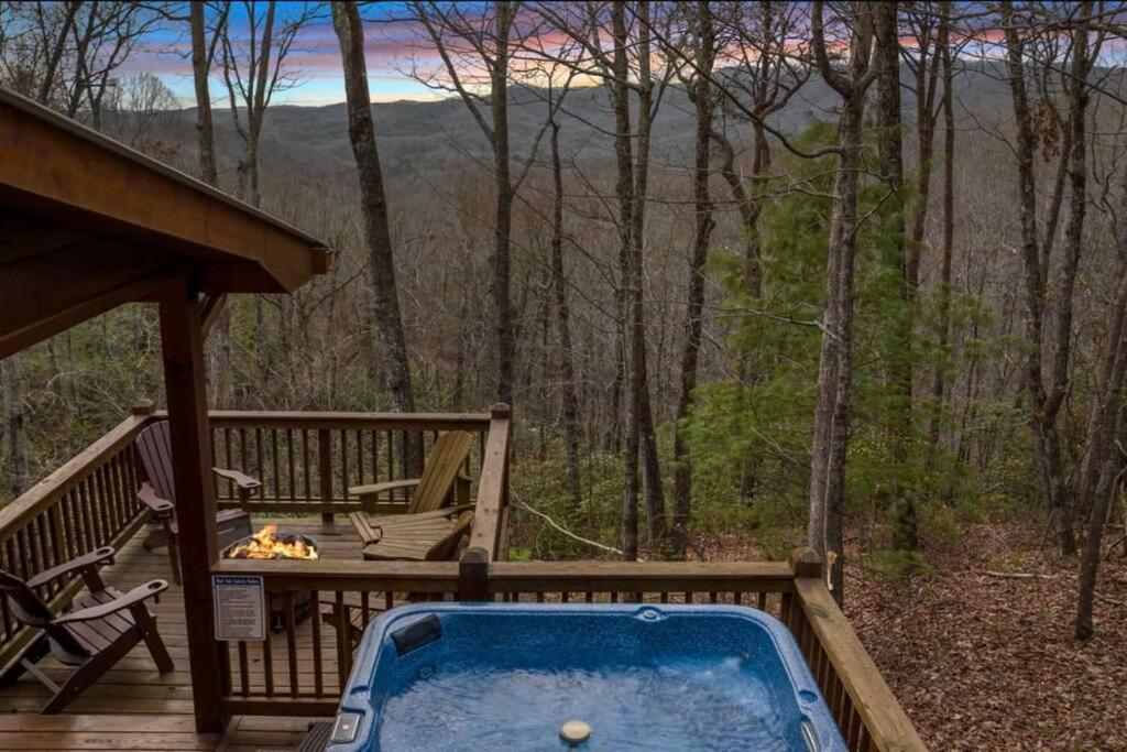 Lil Slice Of Heaven - Perfect Views-Hot Tub-Wine Villa Blue Ridge Eksteriør bilde